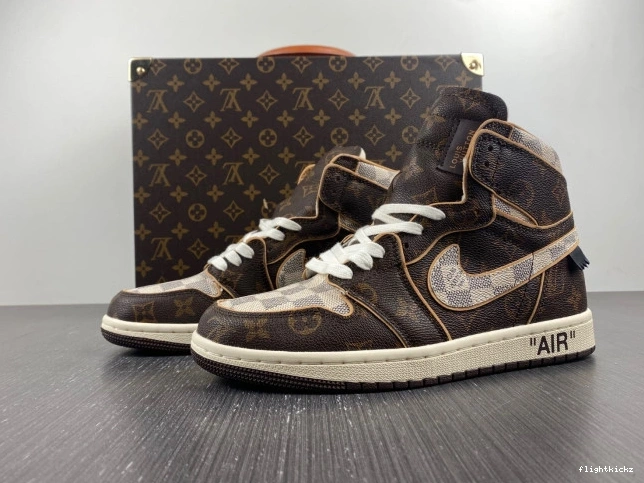 LV OFF-WHITE 1 x Jordan Air 1108